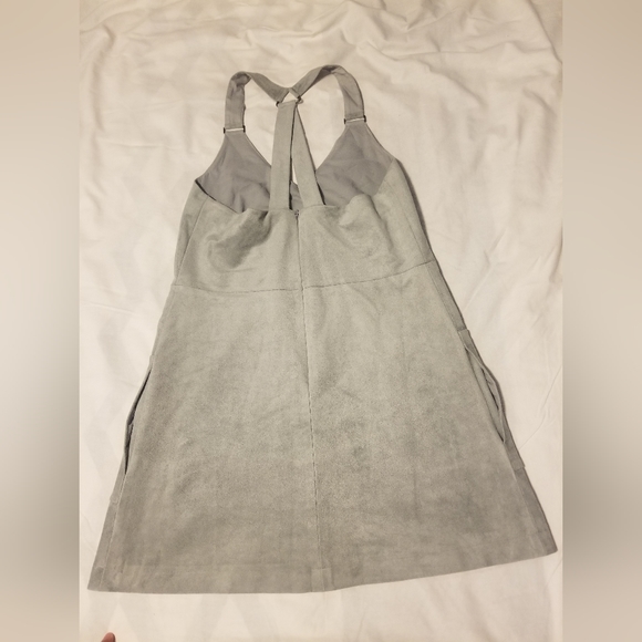 BCBGMAXAZRIA Suece Mini Dress Color Light Gray Size XXS - Picture 2 of 13